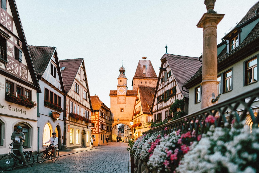 Altstadtgasse in Nordrhein-Westfalen